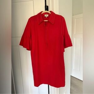 NWT Tuckernuck Red Massey Crepe Mini Dress XL
